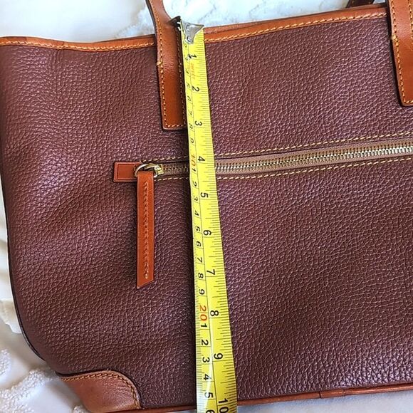 Dooney & Bourke Charleston Everyday Tote- Classic Pebbled Leather 🤎 - Picture 13 of 14